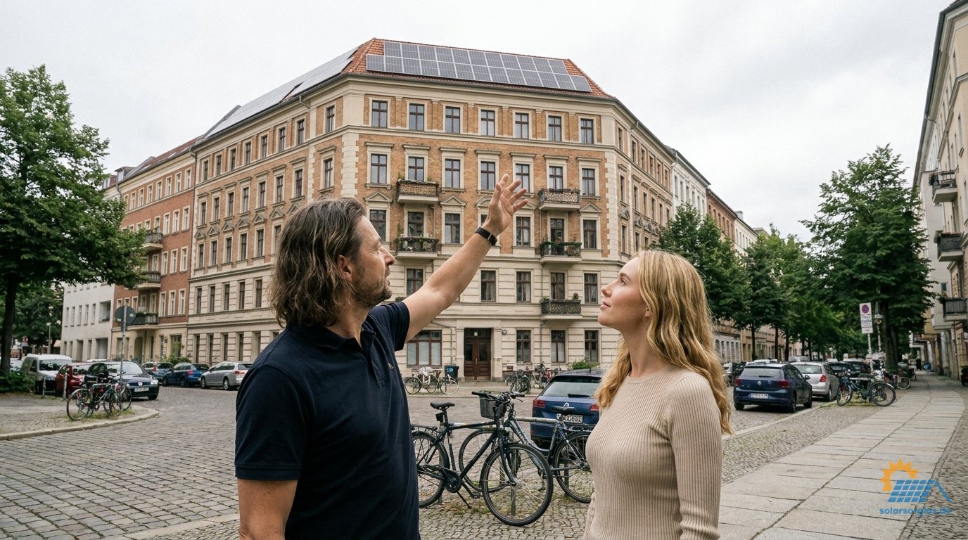 Solaranlage und Dachbegrünung: Was Berliner Eigentümer wirklich kombinieren können