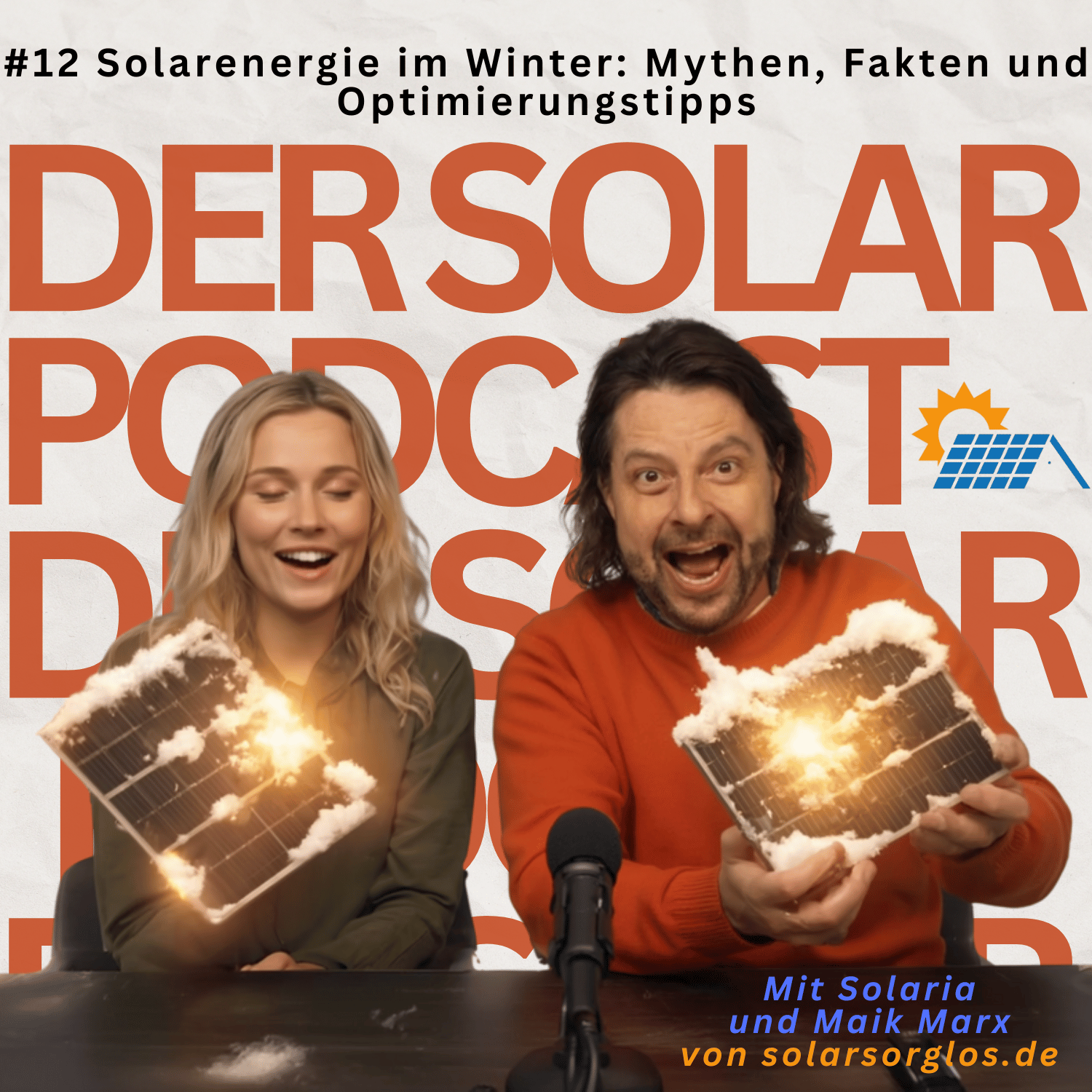 Cover Folge 12: Solarenergie im Winter: Mythen, Fakten und Optimierungstipps