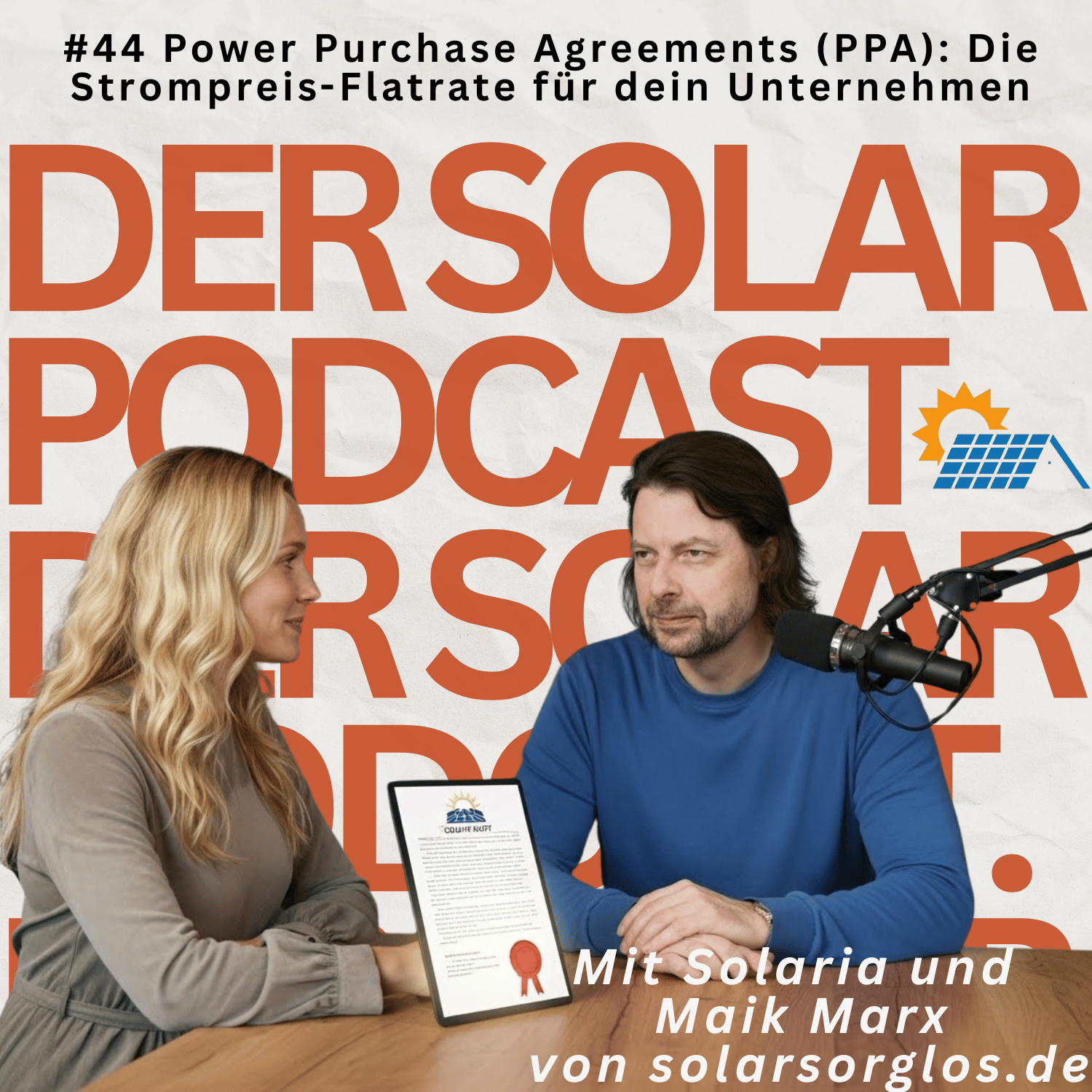 Cover Folge 44: Power Purchase Agreements (PPA): Die Strompreis Flatrate für dein Unternehmen